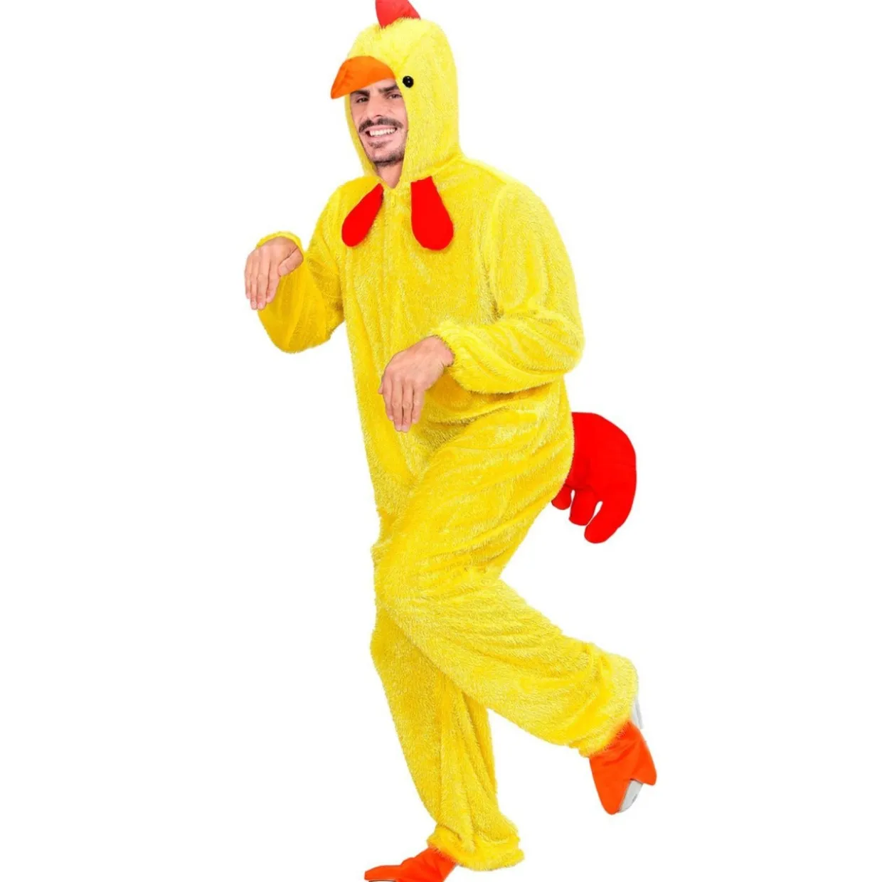 Disfraz de Gallina Peluche para adulto