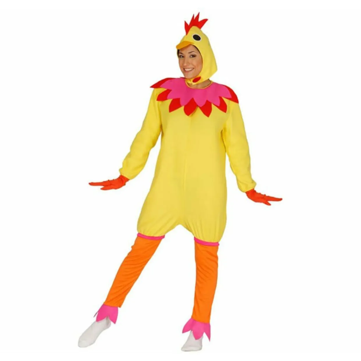 Disfraz de Gallina Pepa para adulto