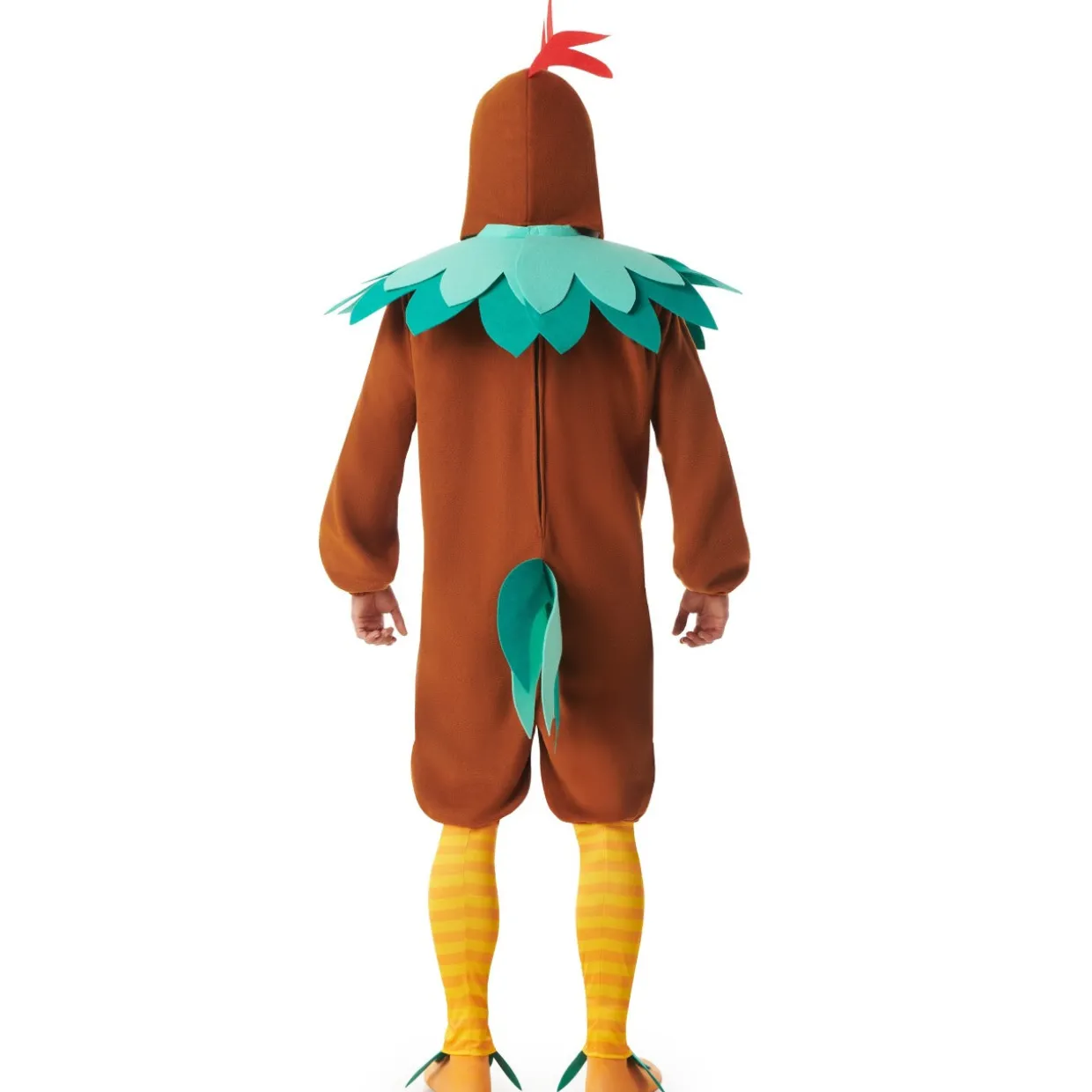 Disfraz de Gallo Marrón para adulto