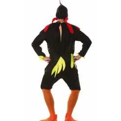 Disfraz de Gallo Negro para adulto