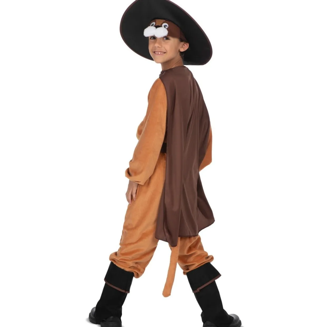Disfraz de Gato con Botas Deluxe infantil