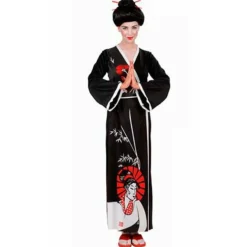 Disfraz de Geisha Hiroko para mujer