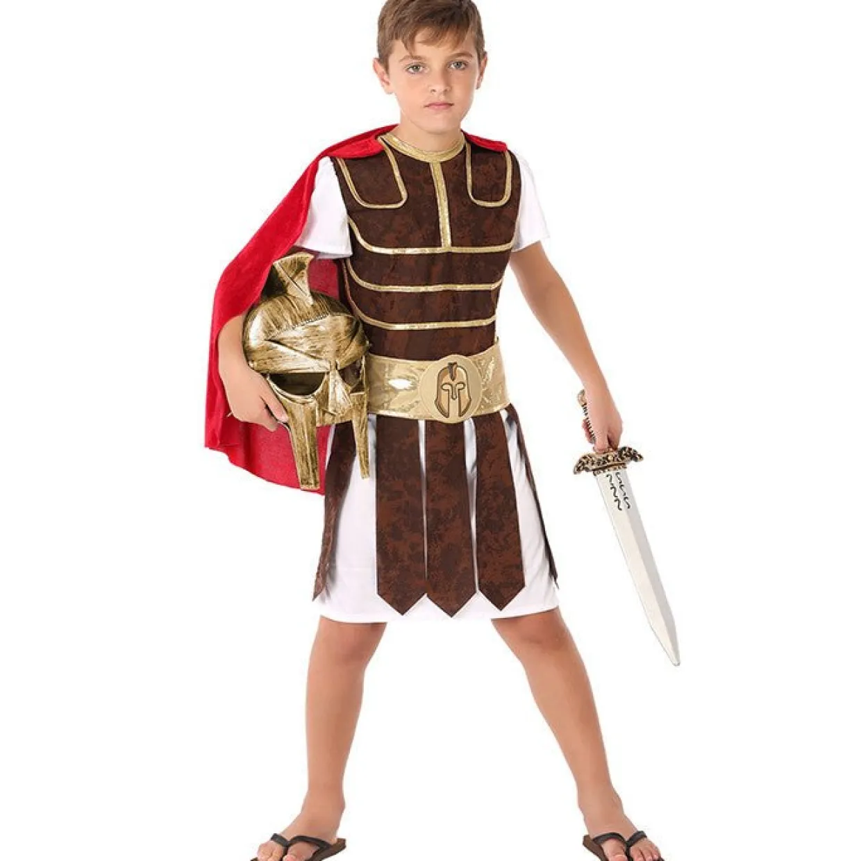 Disfraz de Gladiador con Capa para niño