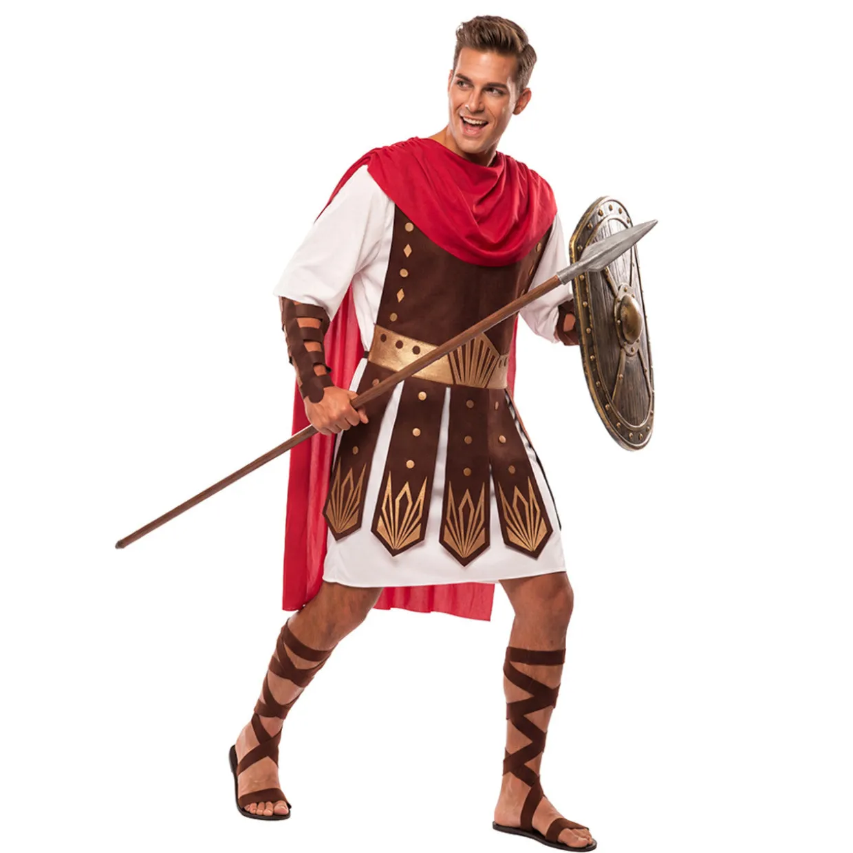 Disfraz de Gladiador Crixo para hombre