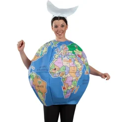 Disfraz de Globo Terráqueo para adulto