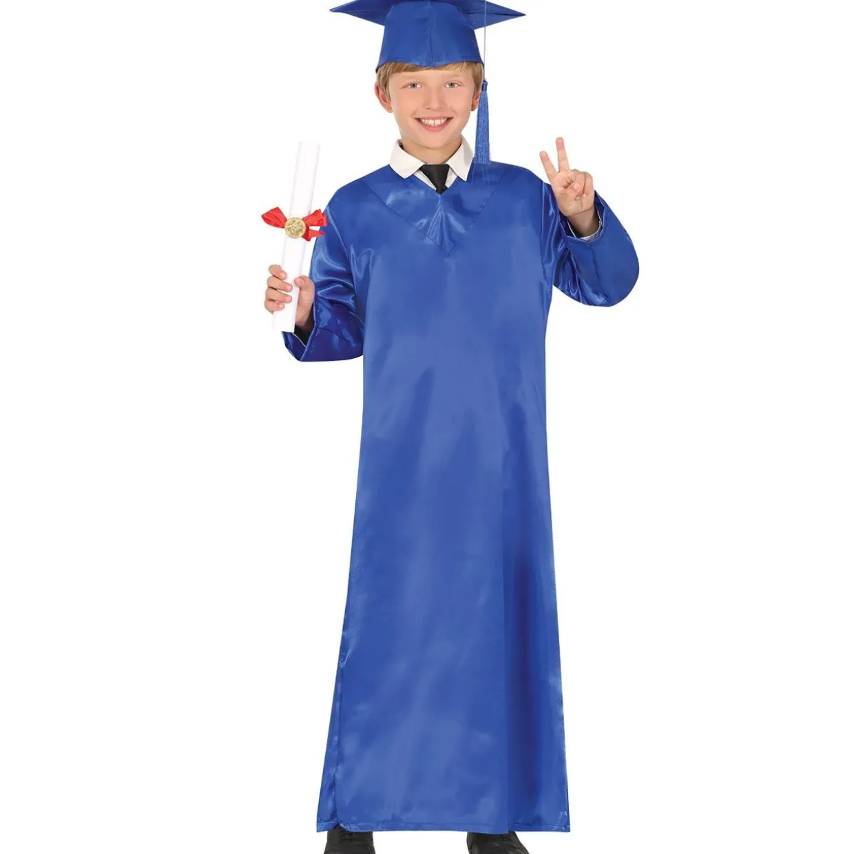 Disfraz de Graduado Azul infantil