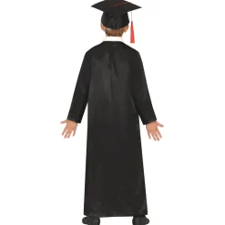 Disfraz de Graduado Clásico Rojo infantil