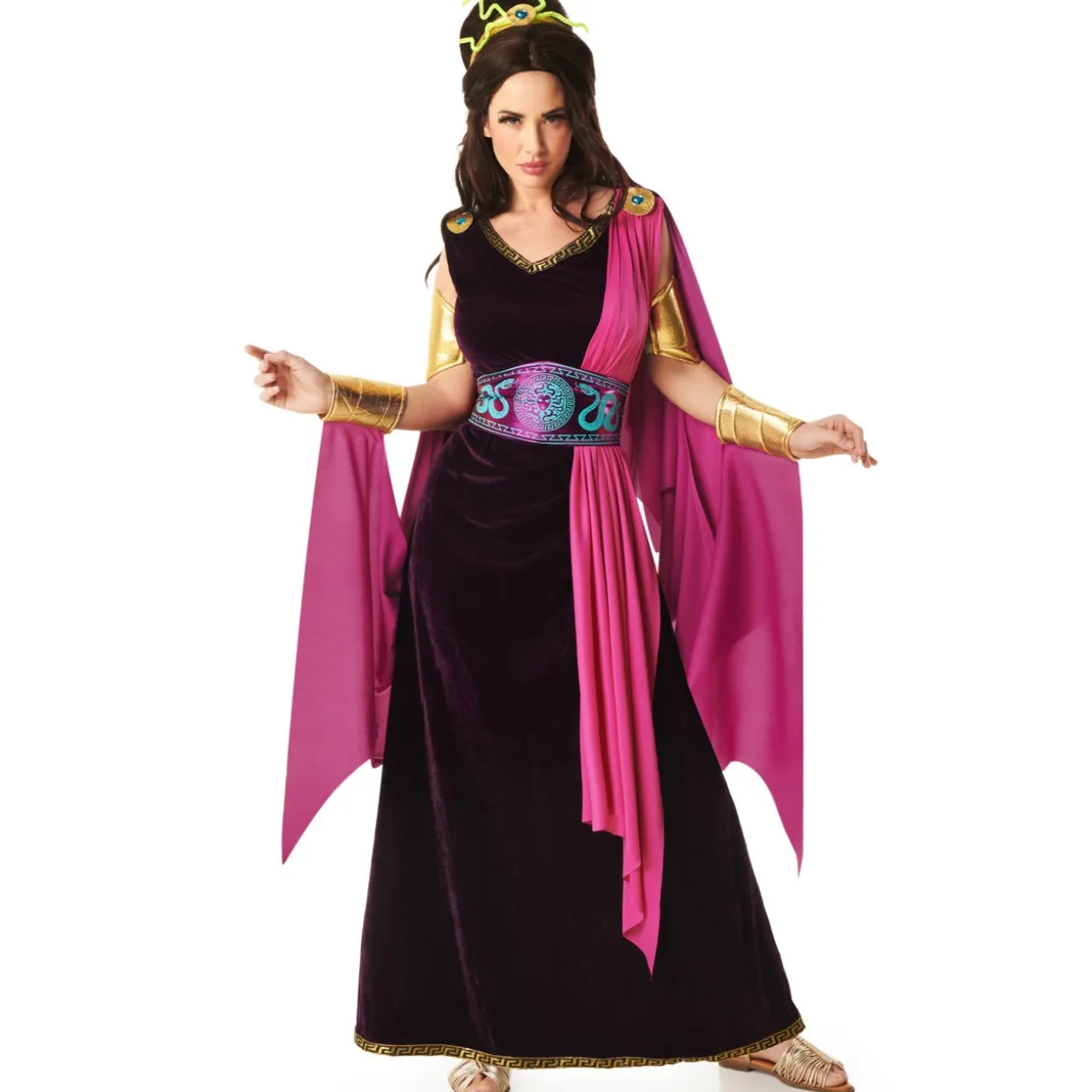 Disfraz de Griega Medusa para mujer