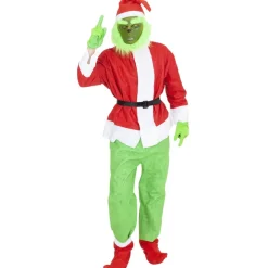 Disfraz de Grinch™ con Máscara para adulto