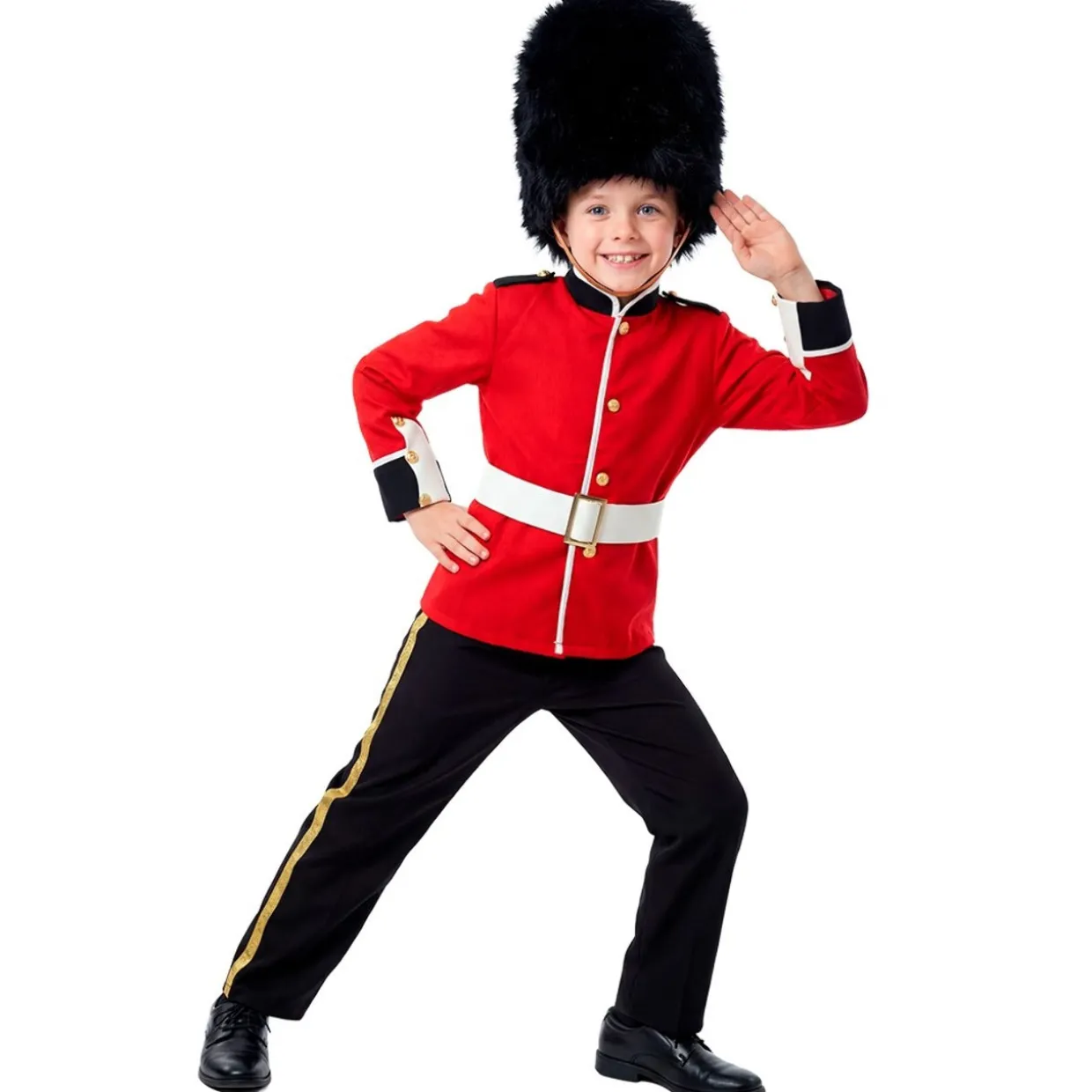 Disfraz de Guardia Inglesa Buckingham para niño