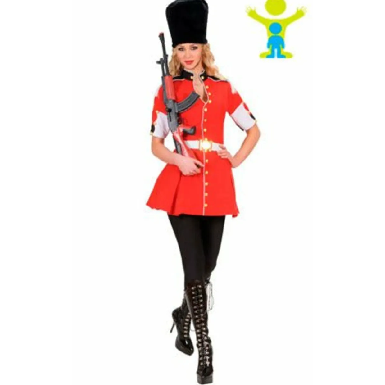 Disfraz de Guardia Real para mujer