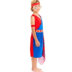 Disfraz de Guerrera Tribu Masai para niño