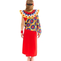 Disfraz de Guerrera Tribu Masai para niña