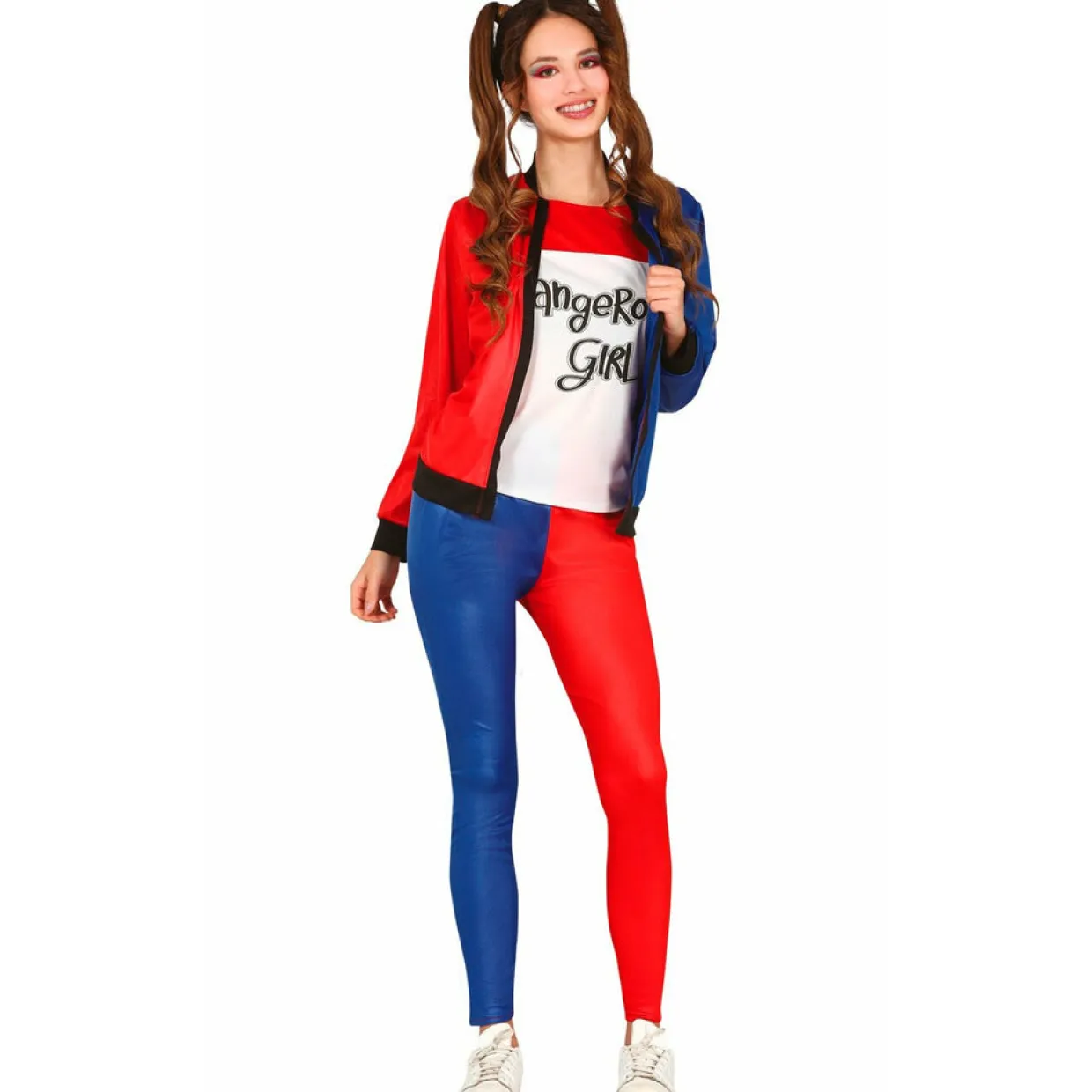 Disfraz de Harley Supervillana para adolescente