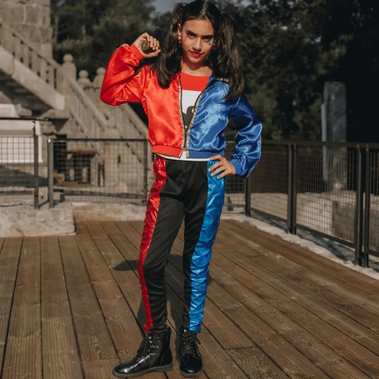 Disfraz de Harley Traviesa para niña
