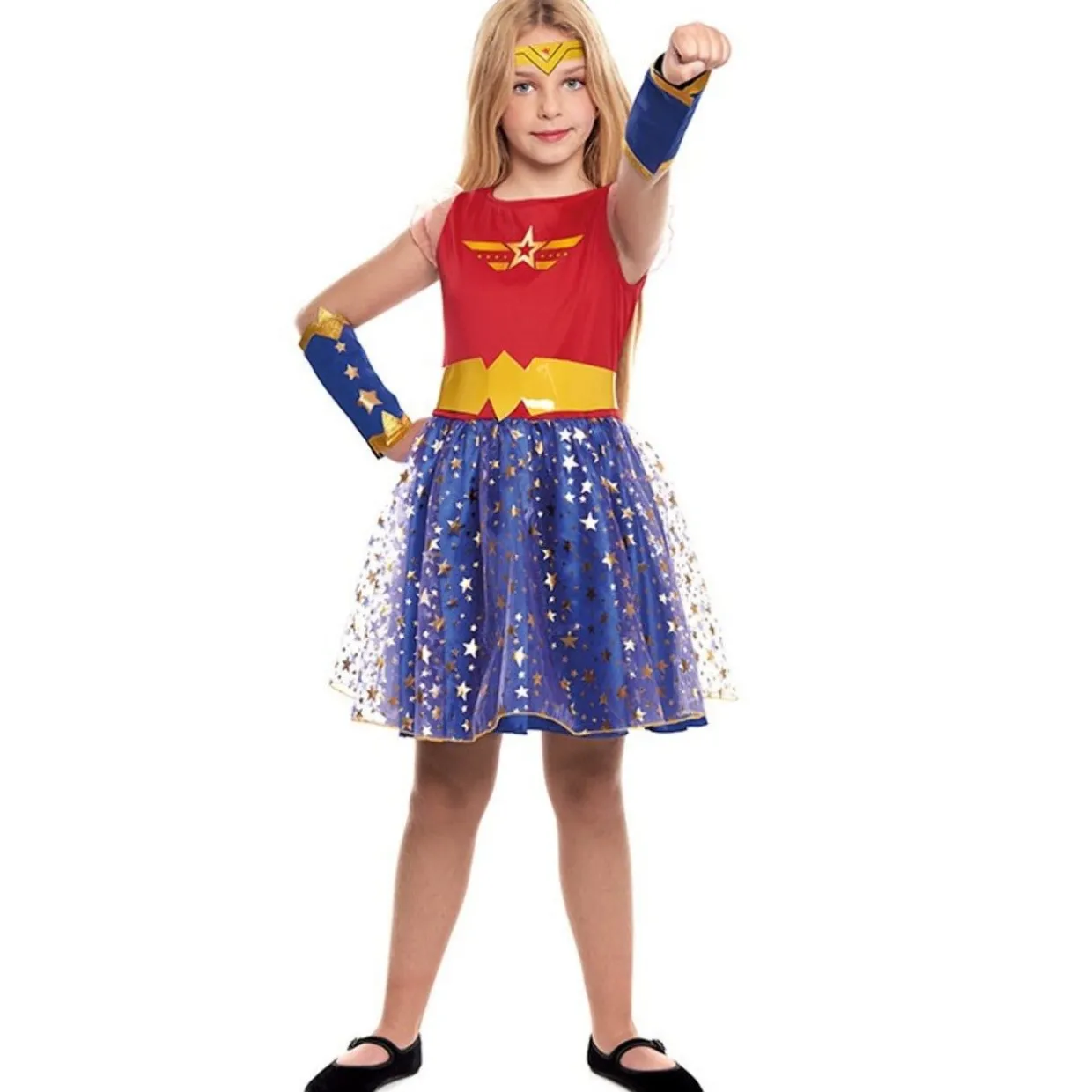 Disfraz de Heroína Wonder para niña