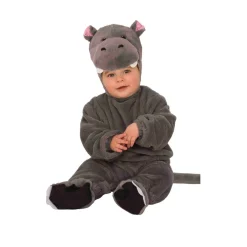 Disfraz de Hipopótamo Gris para bebé