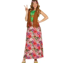 Disfraz de Hippie Chaleco mujer