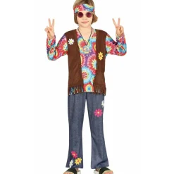 Disfraz de Hippie Margaritas para niño