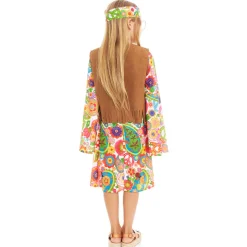 Disfraz de Hippie Peace para niña
