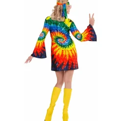 Disfraz de Hippie Psicodélica para mujer