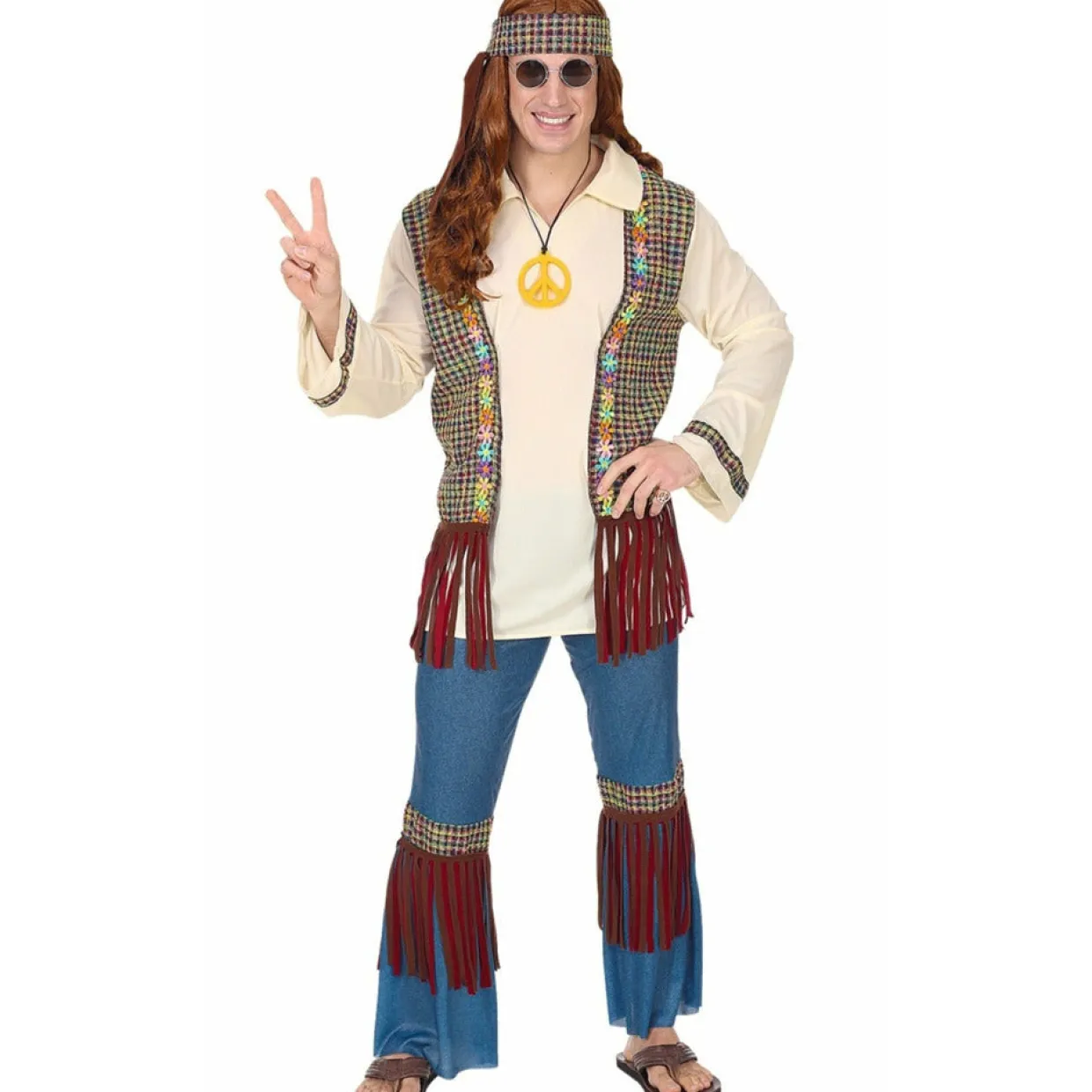 Disfraz de Hippie Reggae para hombre