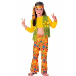 Disfraz de Hippie Top para niña