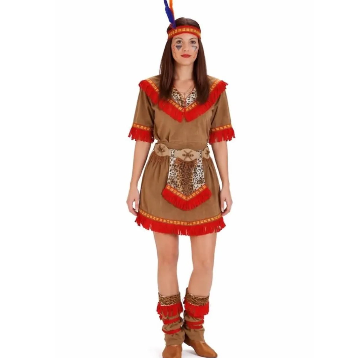 Disfraz de India Comanche mujer