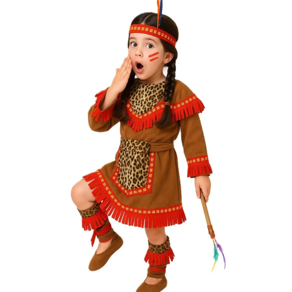 Disfraz de India Comanche para bebé