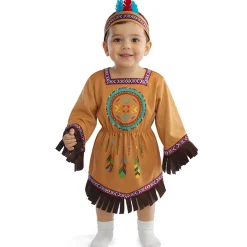 Disfraz de India Nativa para bebé