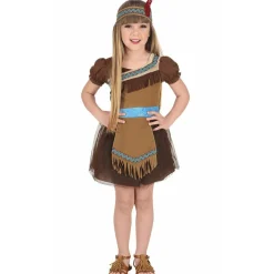 Disfraz de India Tul para niña
