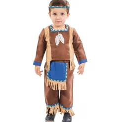 Disfraz de Indio Plumas para bebé