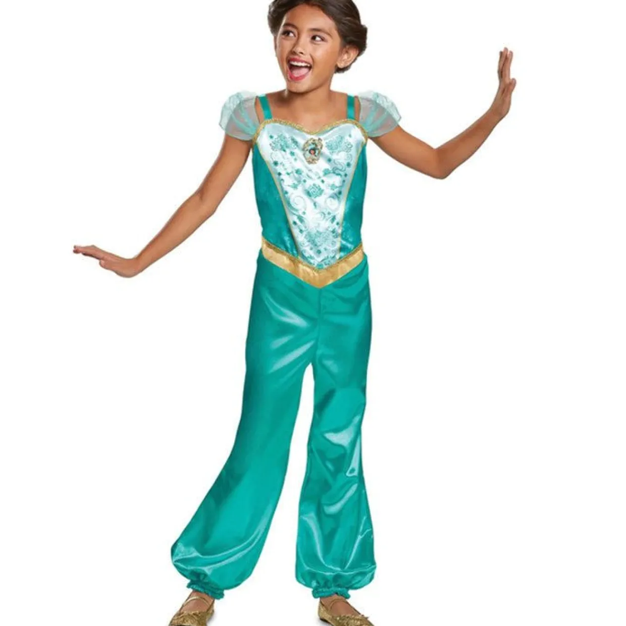 Disfraz de Jasmín™ Deluxe para niña