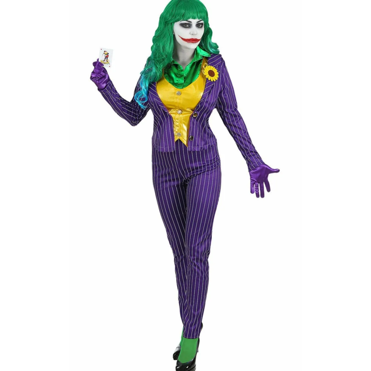 Disfraz de Joker chiflado para mujer