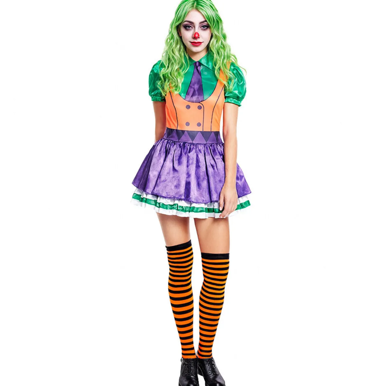 Disfraz de Joker Divertido para mujer