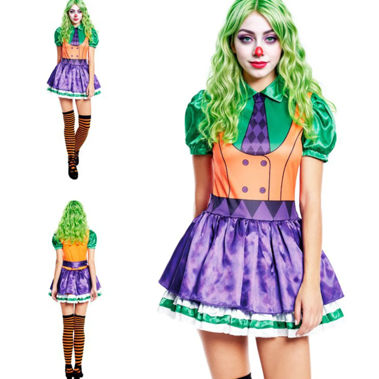Disfraz de Joker Divertido para mujer