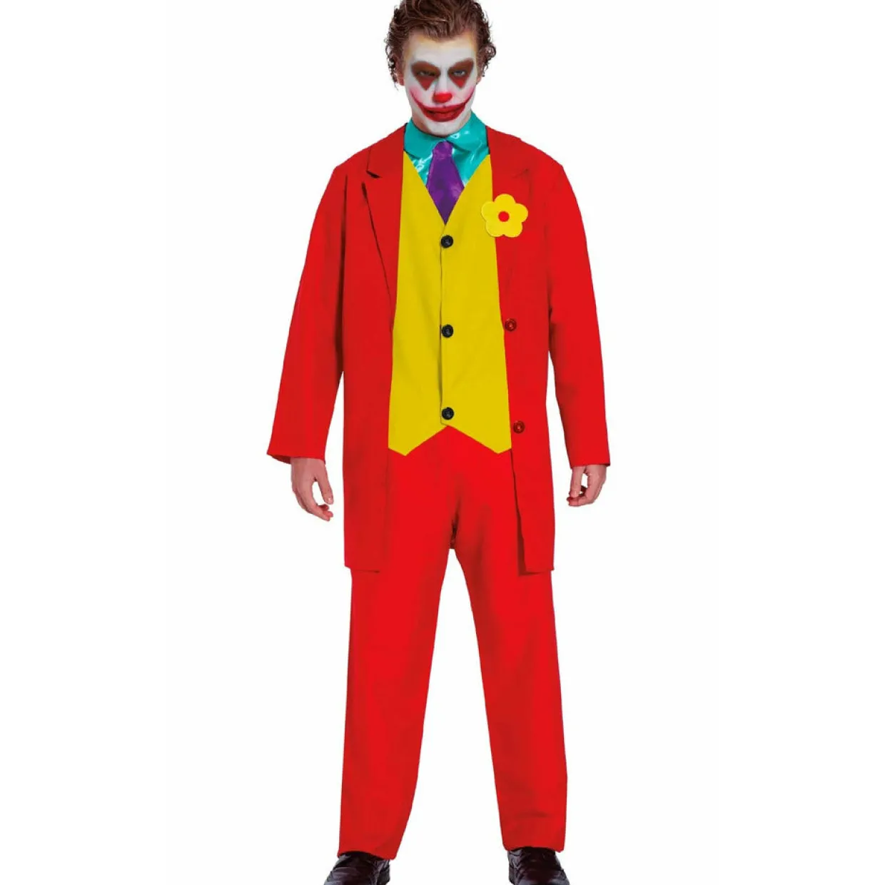 Disfraz de Joker Rojo para adulto