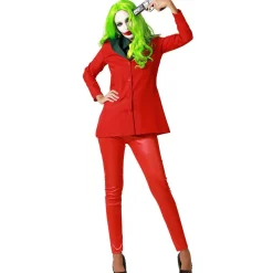 Disfraz de Joker Rojo para mujer