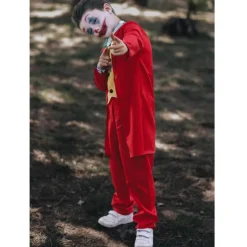 Disfraz de Joker Rojo para niño