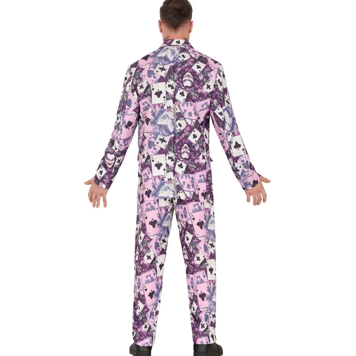 Disfraz de Joker Traje Cartas para hombre