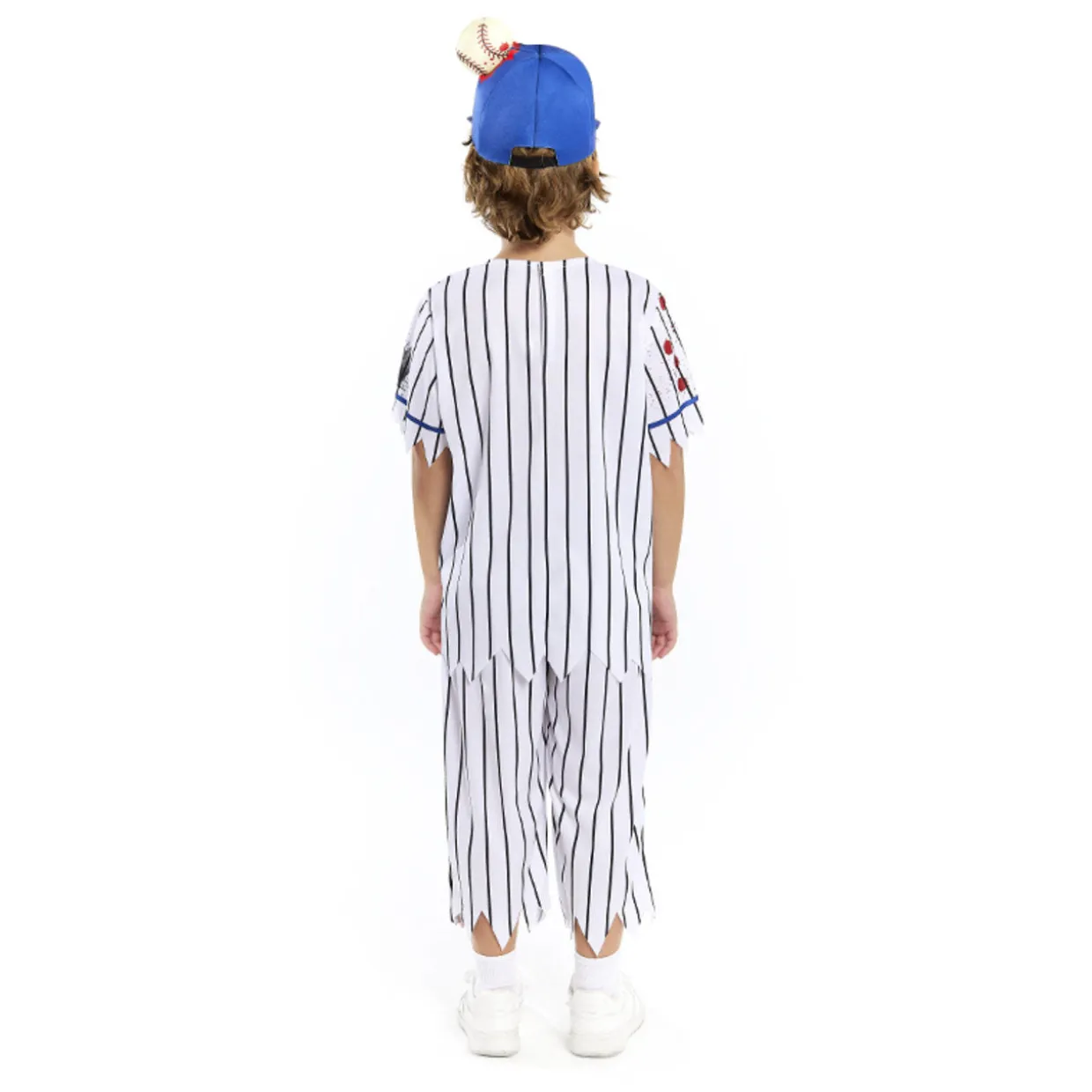 Disfraz de Jugador de Beisbol Zombie para niño