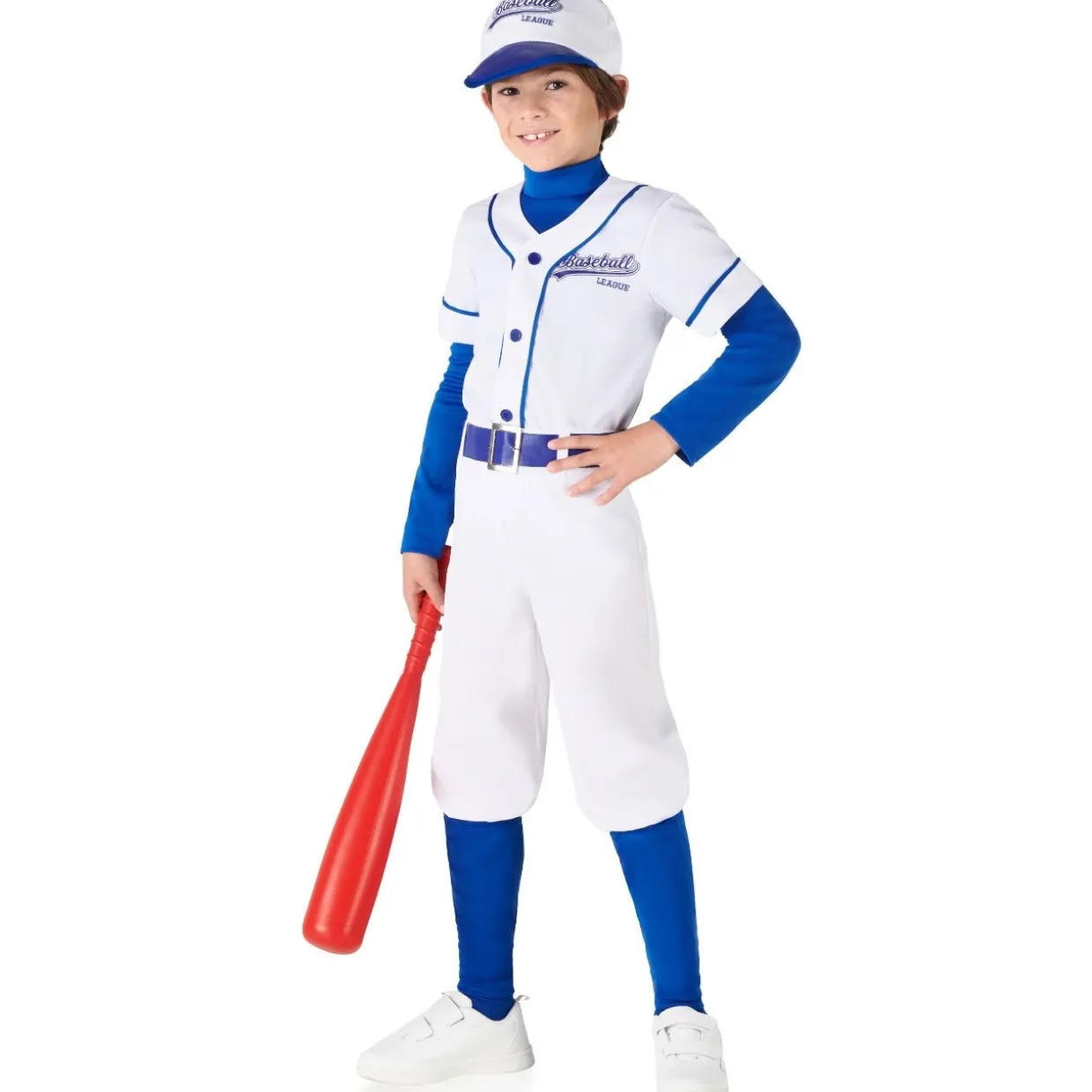 Disfraz de Jugador de Béisbol Azul infantil
