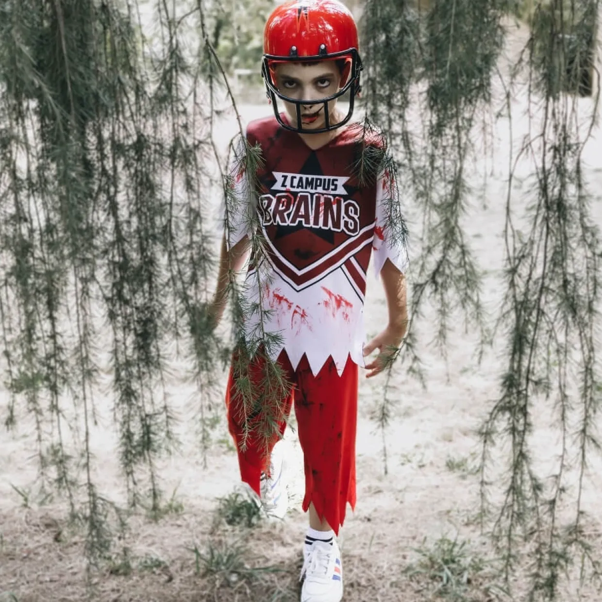 Disfraz de Jugador de Rugby Zombie para niño