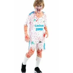 Disfraz de Jugador Fútbol Zombie para infantil