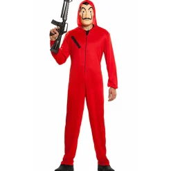 Disfraz de Ladrón de La Casa de Papel™ para adulto