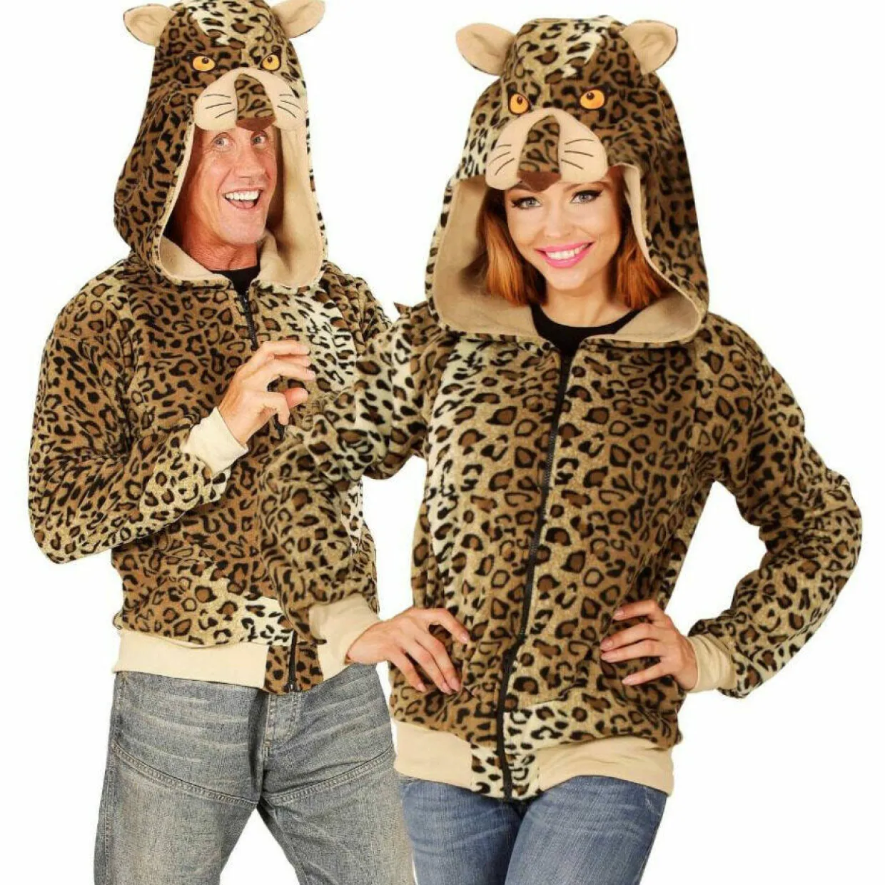 Disfraz de Leopardo Chaqueta para adulto