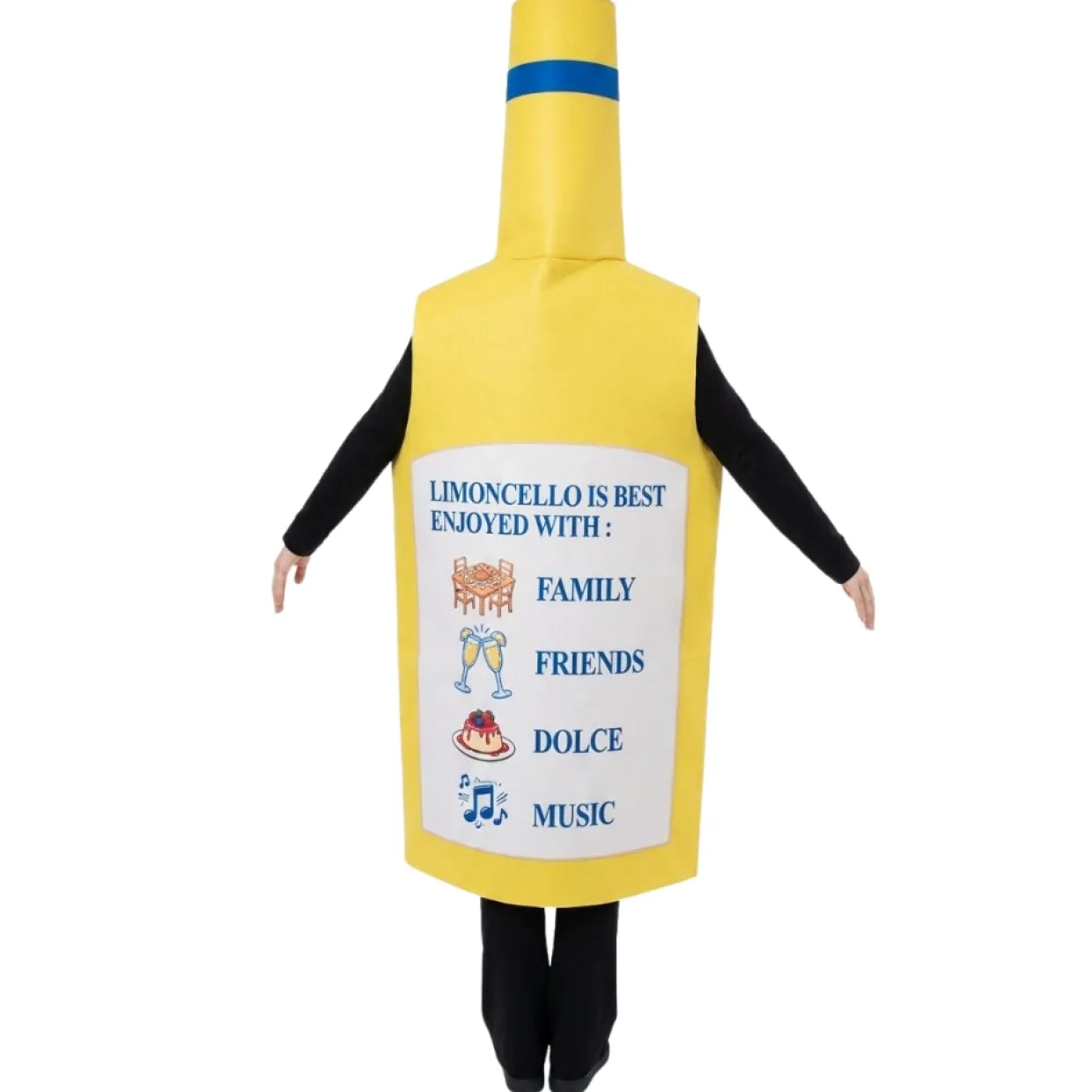 Disfraz de Licor Limoncello para adulto