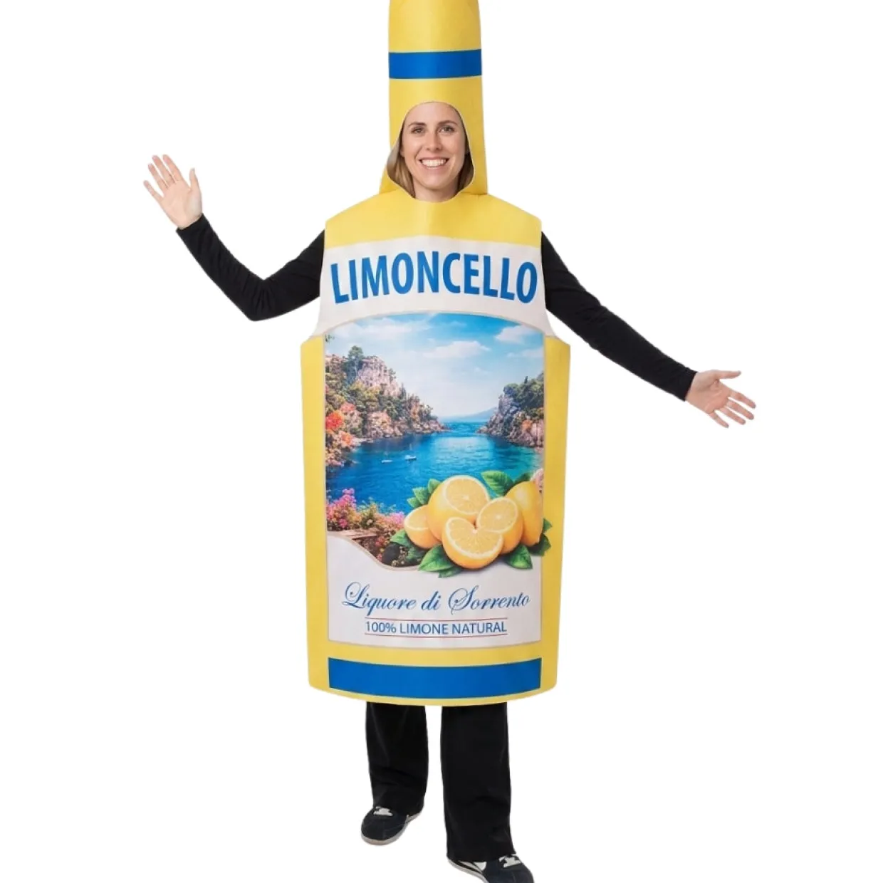 Disfraz de Licor Limoncello para adulto