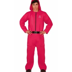 Disfraz del Juego del Calamar Guardia para hombre