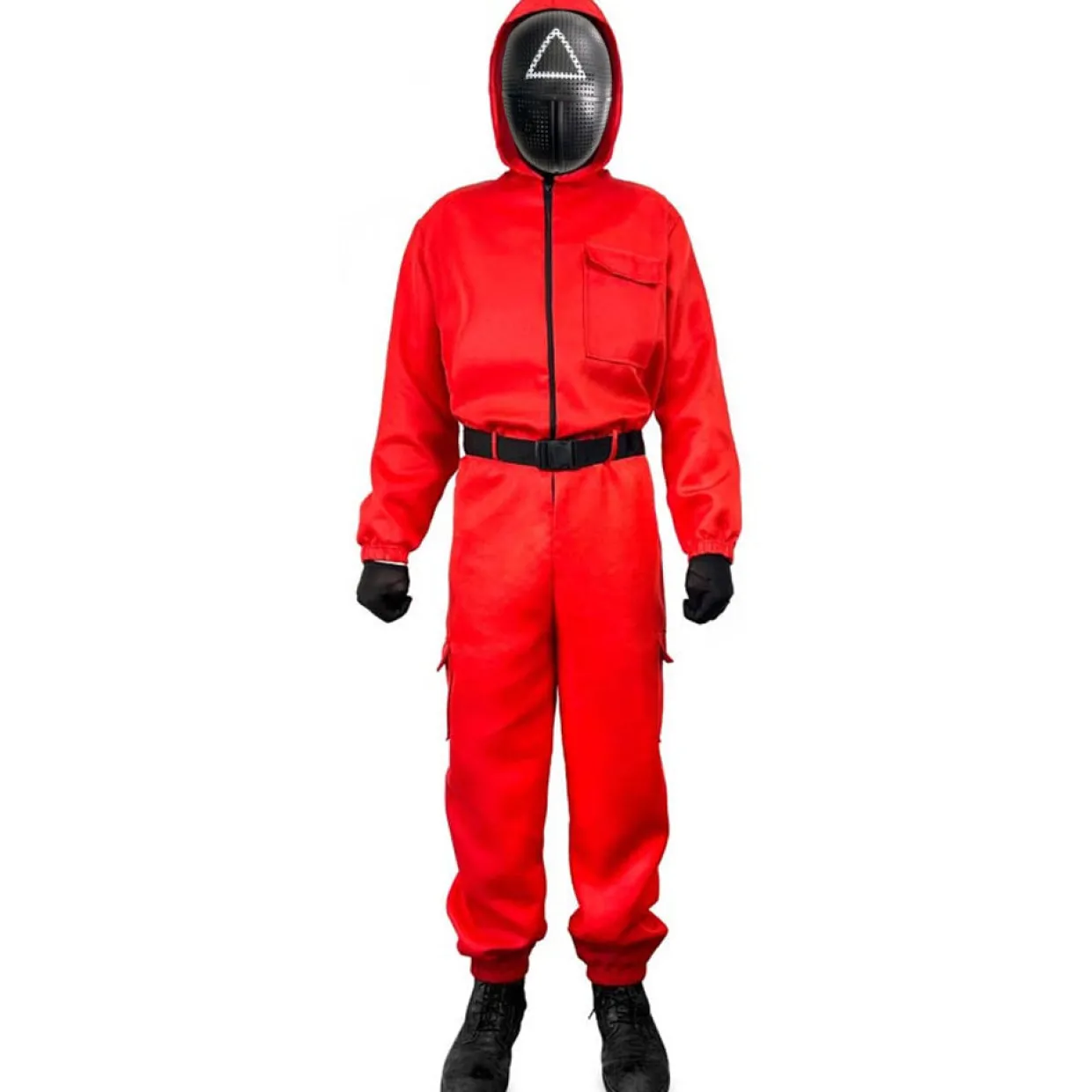 Disfraz del Juego del Calamar Guardia Rojo infantil